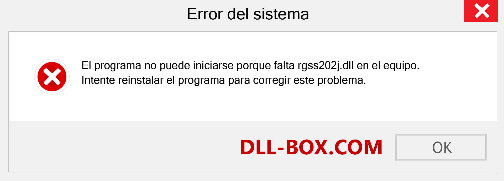 ¿Falta el archivo rgss202j.dll ?. Descargar para Windows 7, 8, 10 - Corregir rgss202j dll Missing Error en Windows, fotos, imágenes